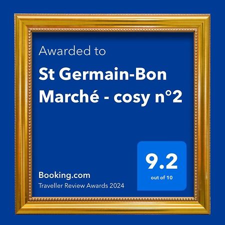 Apartmán St Germain-Bon Marche - Cosy N°2 Paříž Exteriér fotografie